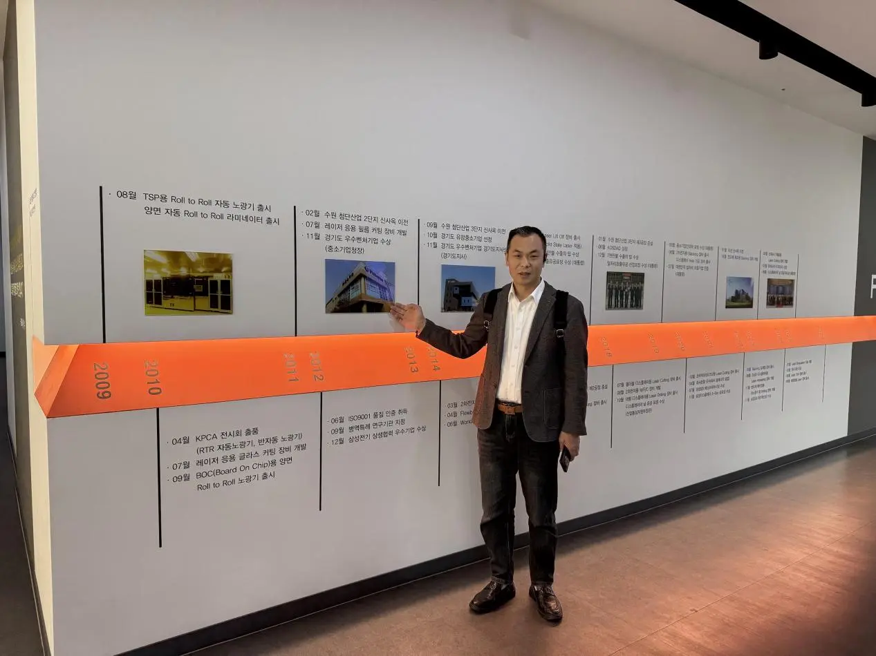 The Korea Investigation Tour of Yixin FengLithium - Ion Battery Equipment